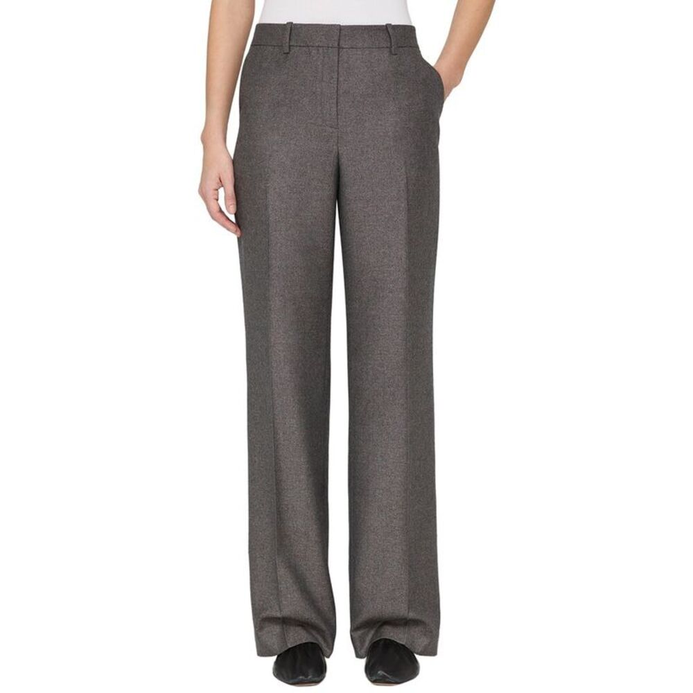 Lafayette 148 New York Womens Gates Wool-Blend Full Leg Pant